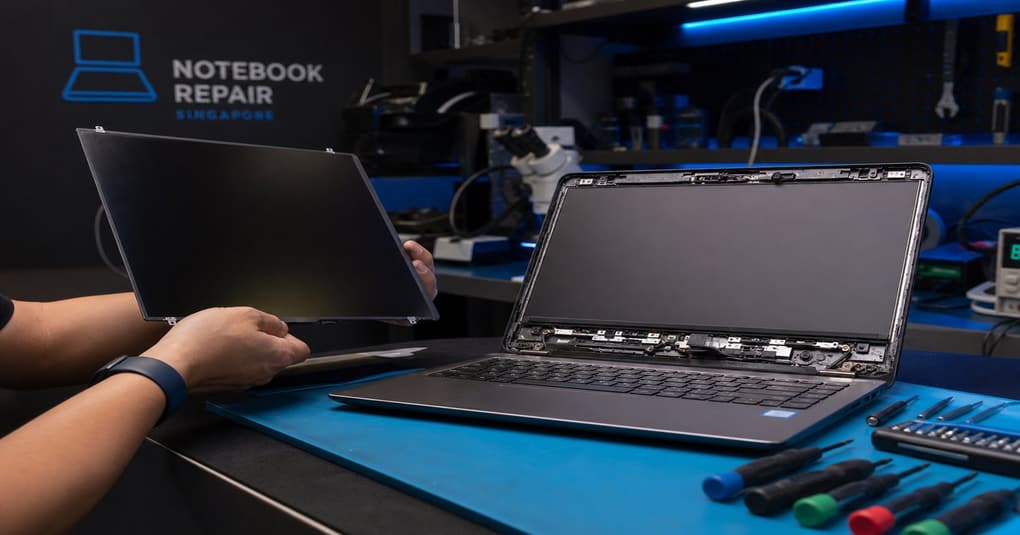 Laptop screen replacement cost guide Singapore